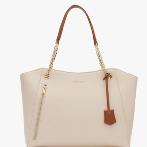 Miraggio Dakota Solid Structured Tote Bag for Women | For Office Use, Work | Fits Upto 16" Laptop | Stylish Handbag For Women